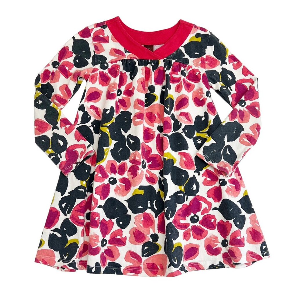 Tea Collection Vibrant Floral Dress
